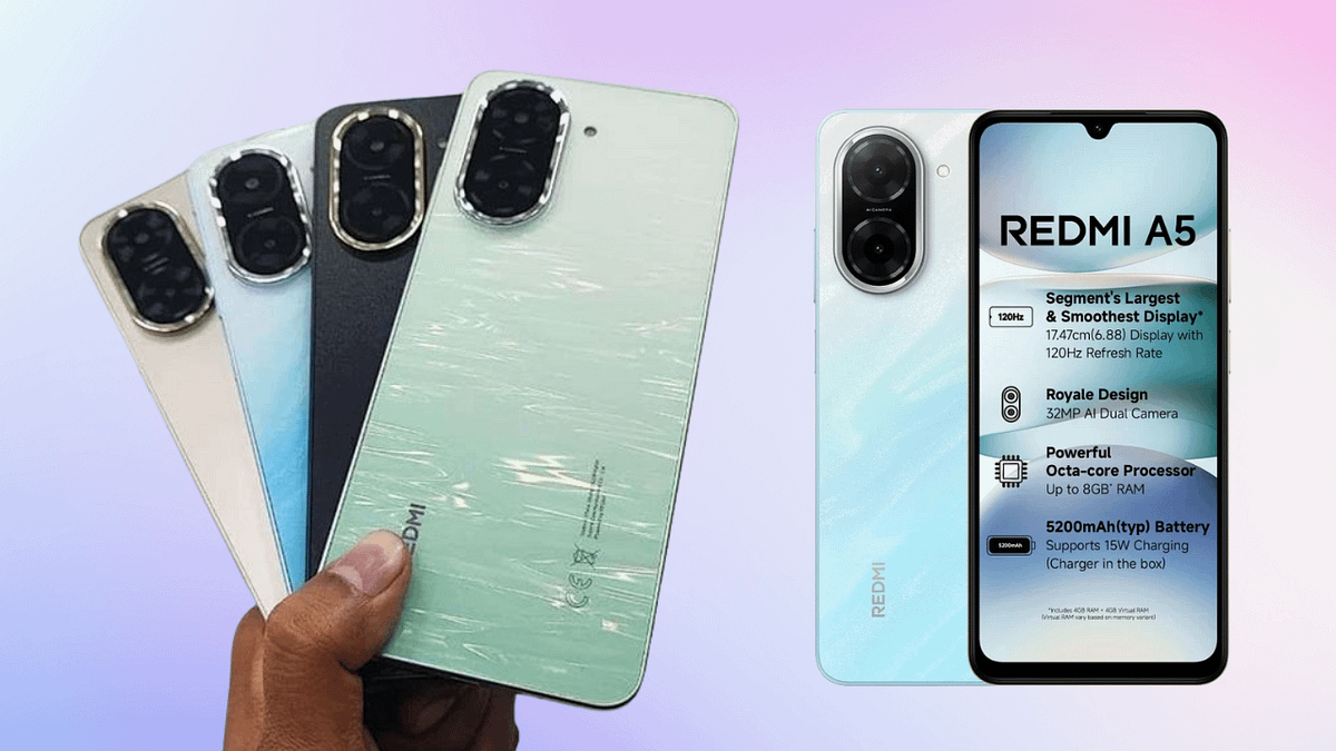 Redmi A5 Price and Features Revealed! Top Smartphone Picks Under ₹10K in India (2025)