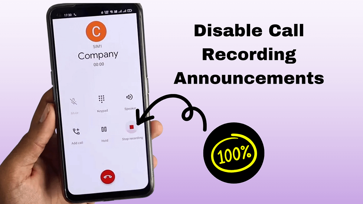 How to Disable Call Recording Announcements on Android: Realme, Oppo, Vivo & More